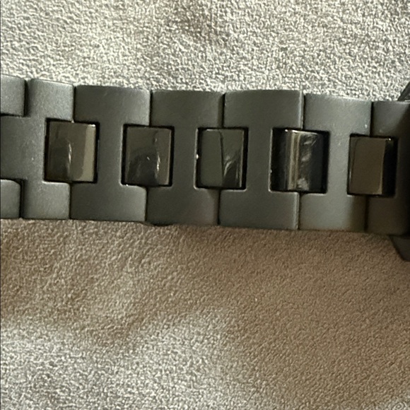 Movado Bold Black Watch with Gold Accents - Picture 3 of 7